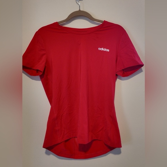 adidas Tops - Adidas Pink Supernova Running Shirt Women M Stretchy Athletic Workout